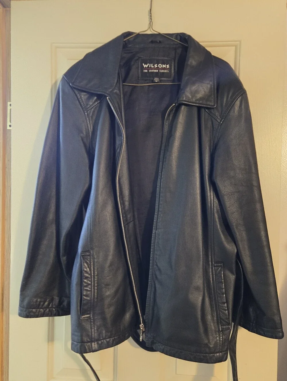 Wilsons Leather Black Leather Jacket - Women's